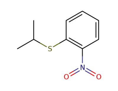 2-(isopropyl sulfanyl)nitrobenzene