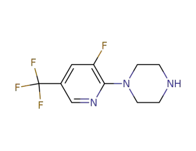 1-(3-fluoro-5-(trifluoromethyl)pyridin-2-yl)piperazine